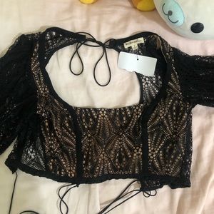 Blackpink Jennie FLL crop top